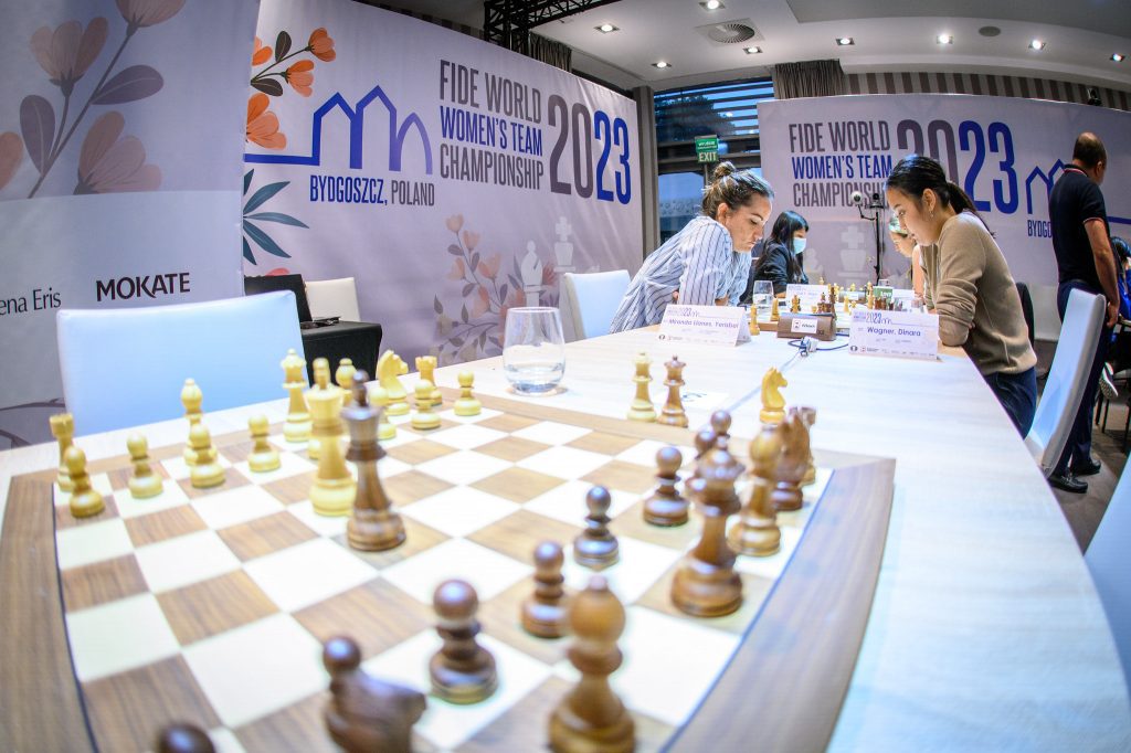 Miranda Lllanes Yerisbel. FIDE WWTC Bydgoszcz 2023. Fot. Michał Walusza
